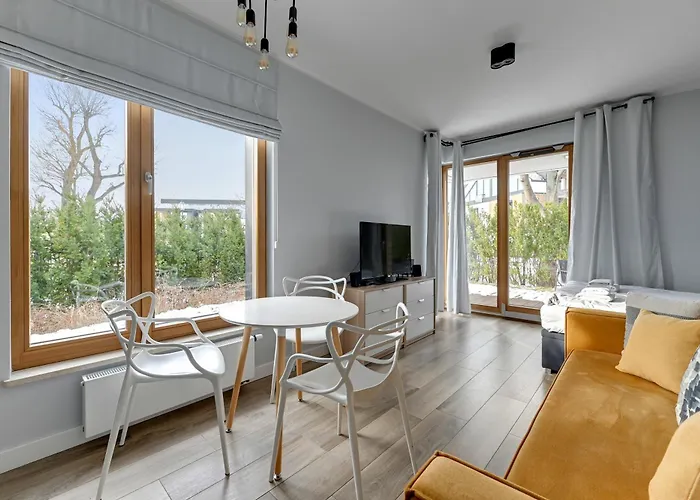 公寓 Bursztynowa - Przy Plazy 格但斯克